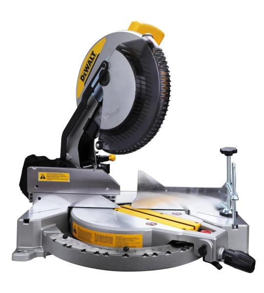 DEWALT DWS715 1600W 305mm Single Bevel Mitre Saw and 60T TCT blade