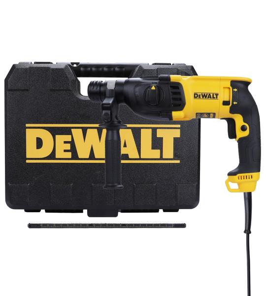 DEWALT D25133K-IN Combi Hammer For Drilling, Hammering & Chipping, 800W 26mm SDS-Plus 3 Mode 2Kg ,2 Year Warranty