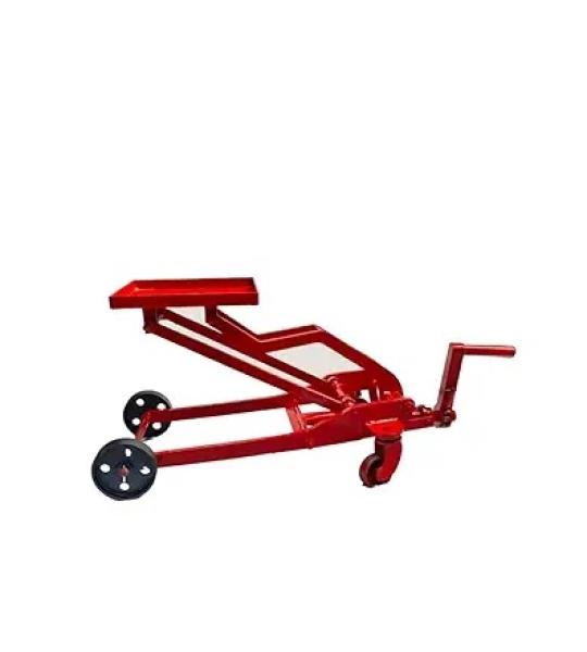 Heavy Duty 25 mm Gear Box Trolley Jack With 785 mm Maximum Height