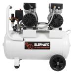 Elephant 50 Litres Oil Free and Noiseless Air Compressor with 2 HP Copper Winding Motor and 8 Bar Max. Pressure (AC-50DC)