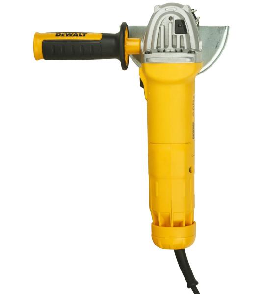 DEWALT DWE4235 1400W, 125mm Medium Angle Grinder with DES Technology and Innovative Anti Vibration System (Yellow)