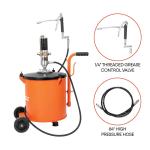 Groz 30 Kg Portable Air Operated Grease Pump Bucket (BGRP/30)