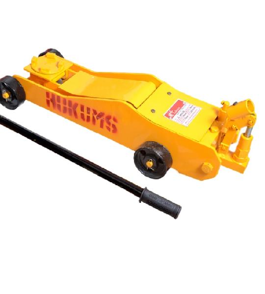 Hukums 3 Ton Capacity Hydraulic Trolley Jack for Garage and Workshop - 430 mm Maximum Lifting Height