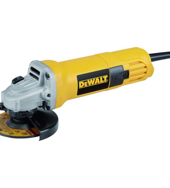 DEWALT DW810 750W 4 inch (100mm) Heavy Duty Small Angle Grinder with Toggle Switch