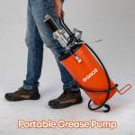 Groz 15 Kg Portable Air Operated Grease Pump Bucket (BGRP/15)