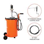 Groz 50 Kg Portable Air Operated Grease Pump Bucket (BGRP/50)