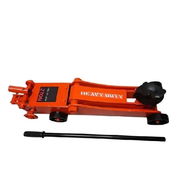 Heavy Duty 2 Ton Capacity Hydraulic Trolley Jack for Workshop and Garage use - 370 mm Max. Lifting Height