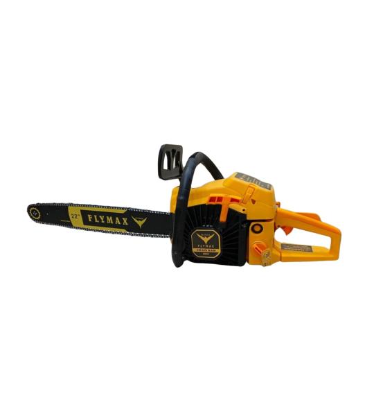 FLYMAX 68CC Powerful 2-Stroke Petrol Chainsaw, 22" Bar