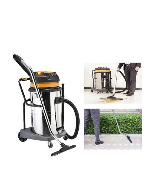 Commercial Vacuum Cleaner, 80 Litres with Triple Motor