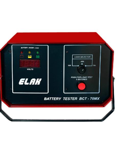 Elak Battery Tester for Testing Motorcycle Batteries for testing upto 14 AH Batteries (BCT-70MX)