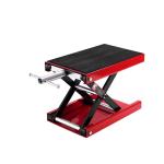 HUKUMS 1100 lbs Motorcycle Scissor Lift Jack – Wide Deck Bike Repair Stand for Scooter & Motorcycles