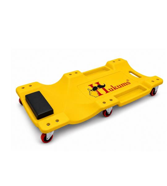Hukums Heavy-Duty 40 inch Long Mechanic Creeper With Soft Padded Head Rest