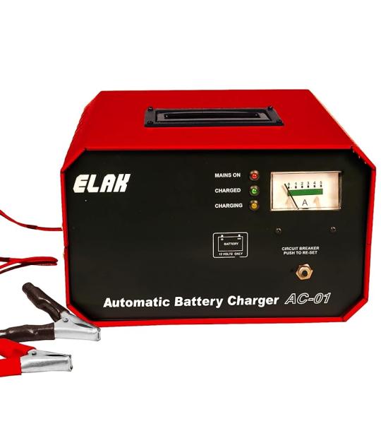 ELAK AUTOMATIC BATTERY CHARGER AC 01