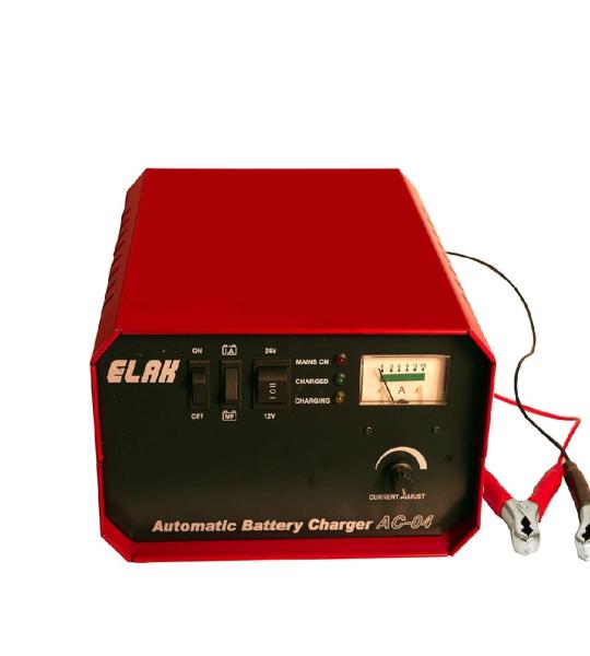 ELAK AUTOMATIC BATTERY CHARGER AC 04