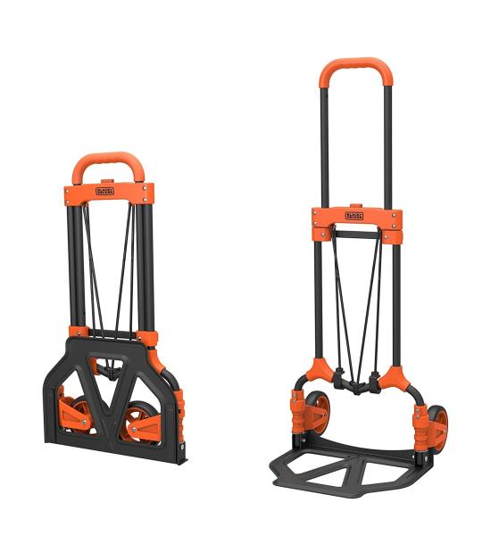 BLACK+DECKER BXWT-H200-SP Folding Hand Truck with 65 kg Capacity