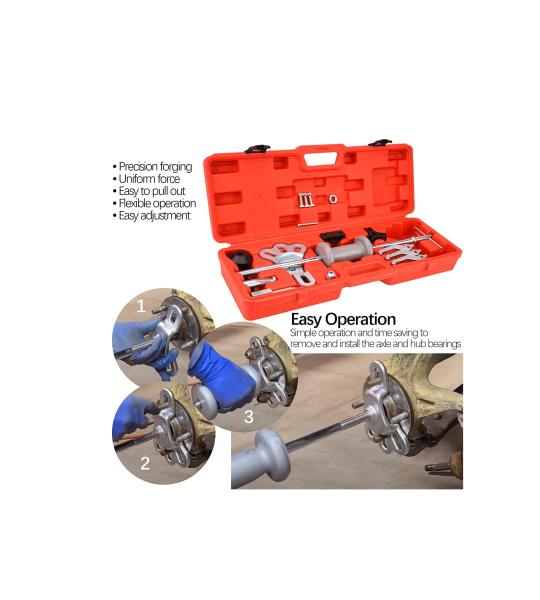 Hukums 9 Way Slide Hammer Puller Set | Wheel Hub Bearing Remover Tool Kit