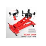 Hukums 1.5 Ton Heavy Duty Low Profile Hydraulic Transmission Jack with Chain | Professional Garage & Workshop Tool