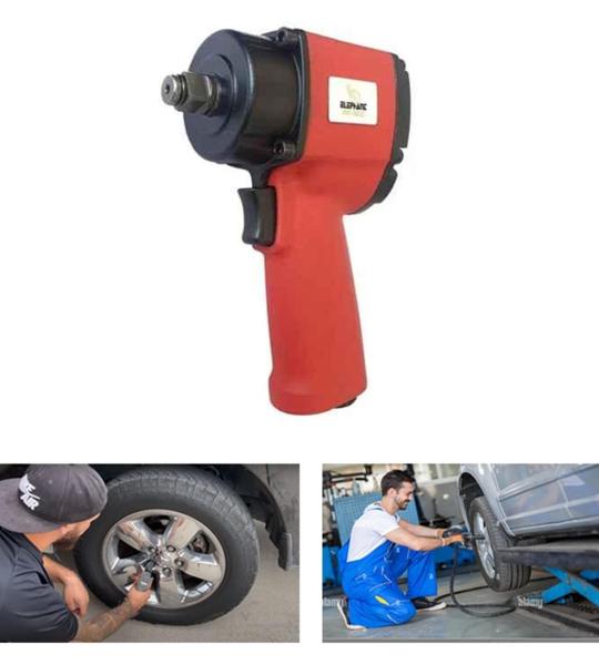 Elephant 1/2 inch, 520Nm Impact Wrench With 8500 RPM Speed and 13mm Bolt Capacity (IW-02C)