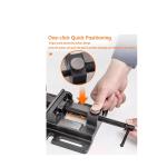 HUKUMS 100mm Heavy Duty Swivel Base Bench Drill Vice (HSDV100) – Strong & Durable Design