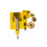 Hukums 12–32 mm Square Pipe Bending Machine | Heavy Duty Steel | 8 mm Wall Thickness | 4 Dies Included