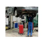 Hukums 50L Manual Oil Suction & Drainer Tank for Car Engine Oil Extraction – Heavy Duty Oil Drain Tank