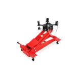 Hukums 1.5 Ton Heavy Duty Low Profile Hydraulic Transmission Jack with Chain | Professional Garage & Workshop Tool