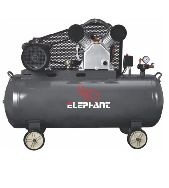Elephant 150 Litres Double Head Air Compressor with 3 HP Motor, 8 Bar Max. Pressure AC-150LT - 3 HP