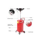 Hukums 50L Manual Oil Suction & Drainer Tank for Car Engine Oil Extraction – Heavy Duty Oil Drain Tank