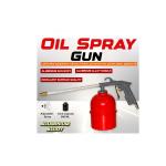 Hukums Pneumatic Oil Spray Gun 800ML Aluminium Alloy Air Operated Lubrication Gun