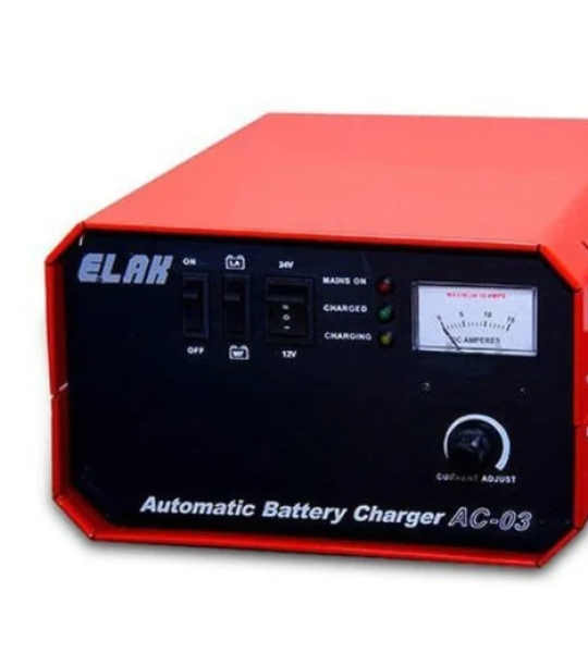 ELAK AUTOMATIC BATTERY CHARGER AC 03