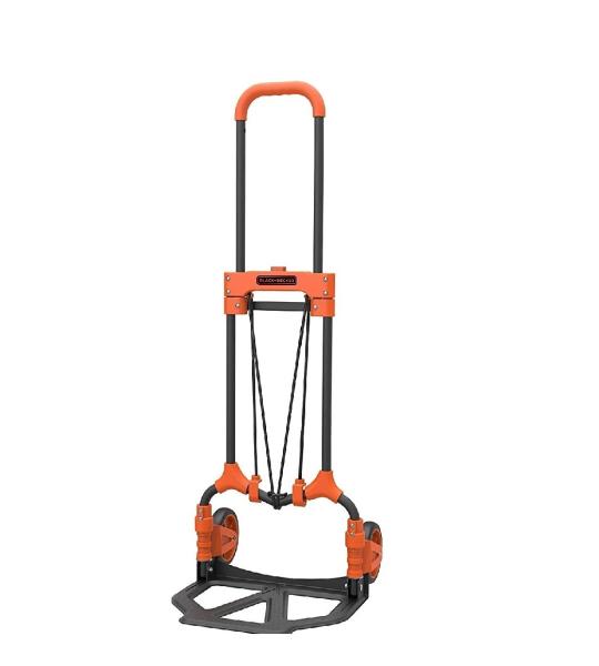 BLACK+DECKER BXWT-H201 Wheeled Folding Hand truck, 30/65Kg Capacity