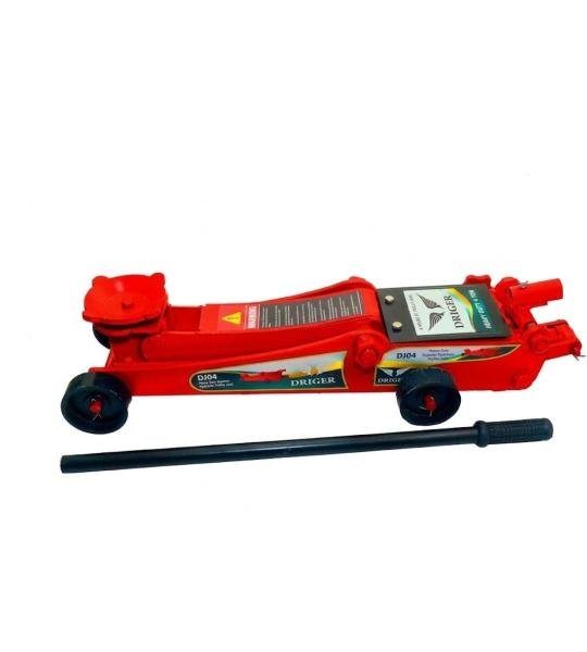 Driger 4 Ton Hydraulic Trolley Jack | Heavy Duty Car Floor Jack for Commercial & Garage Use