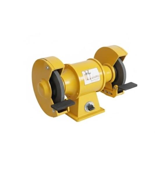 Hukums 6 Inch Motorised Bench Grinder With Wheel, 0.25 HP, Taper Roller Bearings