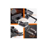 HUKUMS 100mm Heavy Duty Swivel Base Bench Drill Vice (HSDV100) – Strong & Durable Design