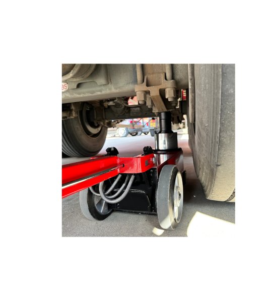 Hukums 120/60 Ton Pneumatic Air Hydraulic Jack | 400mm Lift Height | Heavy Duty Truck & Bus Jack