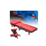 HUKUMS 40 Inch 2-in-1 Car Creeper Cum Stool | Foldable Creeper Seat for Garage & Workshop