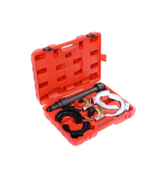 Hukums Interchangeable Mc Pherson Coil Spring Compressor Kit for Car Suspension Repair | Heavy Duty Strut Spring Compressor Tool