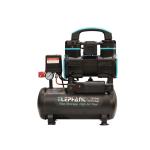 Elephant AC08DC 8 Litre Oil Free Air Compressor 1.2 HP Noiseless Portable Air Compressor with Aluminium Winding
