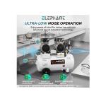 Elephant 50 Litre Oil-Free Air Compressor 2 HP, 8 Bar
