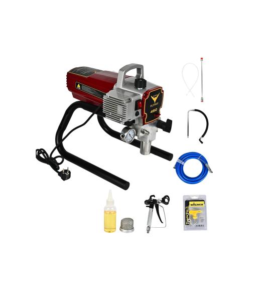 Flymax 2000W Airless Paint Spray Machine (R-450) – 3000 PSI High Pressure Sprayer with Accessories