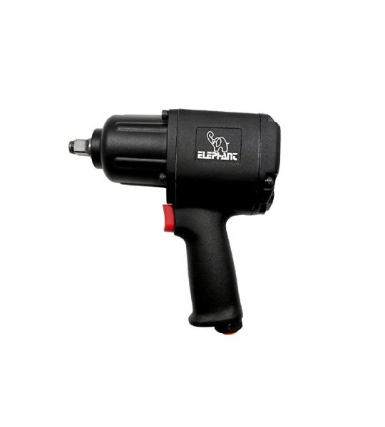 Elephant 1/2 Inch, 850 Nm Max. Torque Air Impact Wrench With 8 Sockets (IW-02)