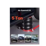 Hukums 5 Ton Pneumatic Air Jack Triple Bag | Heavy Duty Quick Lift Car Jack 400mm Lift Height