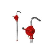 Hukums Heavy Duty 1 Inch Rotary Barrel Pump with Chrome Pipe for Oil & Diesel Drum Transfer