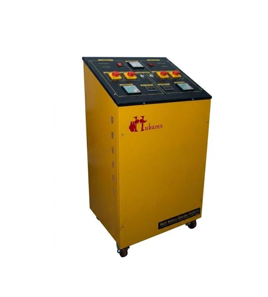 Hukums Industrial 30A Multi Battery Charger 2 Port | 144V 6+6 Series Battery Charging System for Workshop & Automotive Use