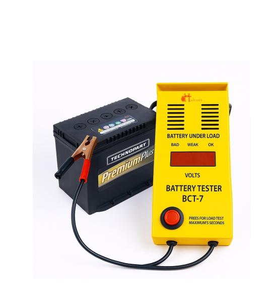 Hukums Battery Load Tester BCT 7 for Motorcycle | 12V Lead Acid Bike Battery Tester Machine
