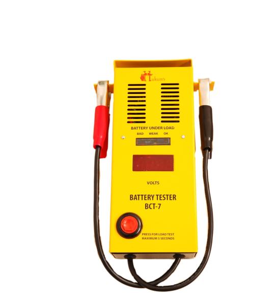Hukums Battery Load Tester BCT 7 for Motorcycle | 12V Lead Acid Bike Battery Tester Machine