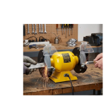 Stanley STGB3715 152mm 373W Bench Grinder | 3450 RPM Heavy Duty Grinding Machine