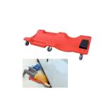 Heavy Duty 40 Inch Mechanic Creeper with 6 Wheels | Automotive Car Creeper for Garage & Vehicle Repair