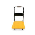 Premium Foldable Platform Trolley 150 Kg Load Capacity with Metal Platform & Steel Handle | Heavy Duty Warehouse & Industrial Hand Truck