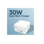 Robotek SC Boot 30W Wall Charger | Fast Charging USB Charger with QC 3.0 & VOOC Support